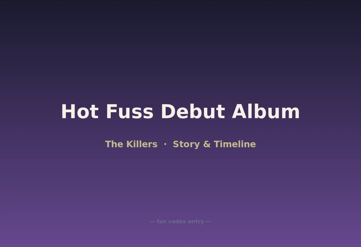 Hot Fuss Debut Album