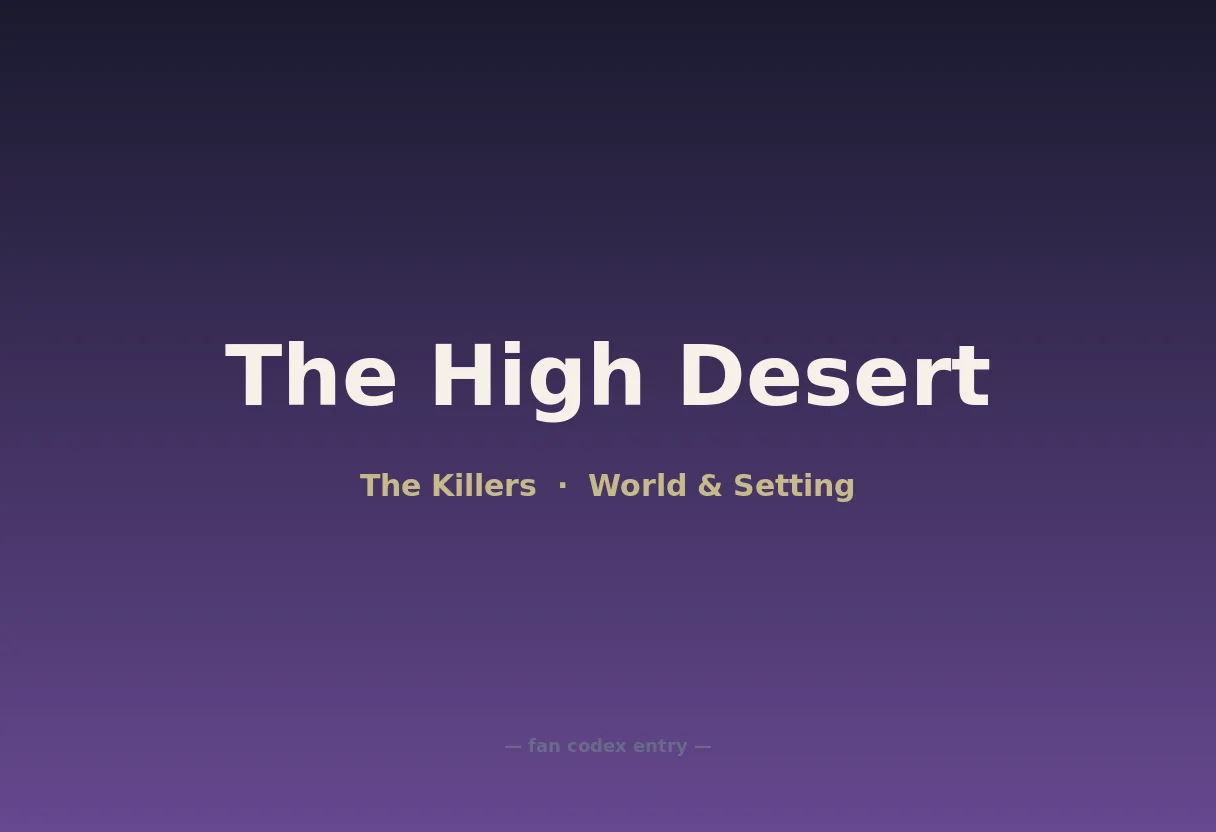 The High Desert